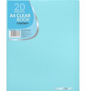 Album ofertowy Coolpack A4/20 koszulek, Niebieski